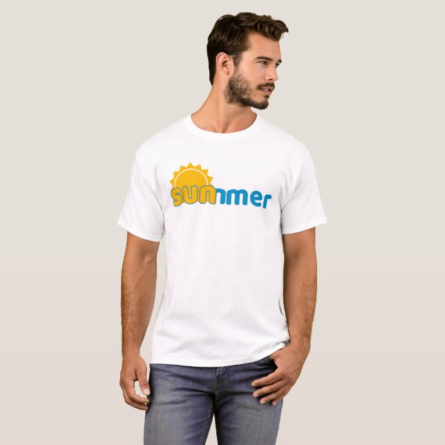 Camiseta dia ensolarado (Frente Completa)