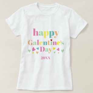 Camiseta Dia Feliz das Galentinas por Típicos Coloridos