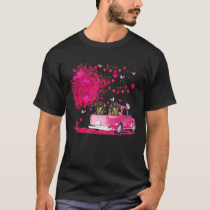Camiseta Dia Feliz dos Namorados dos Caminhões de Casal
