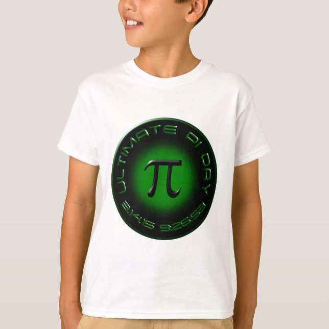 Camiseta Dia final 2015 do Pi 3.14.15 9:26: 53 (verde) (Frente)