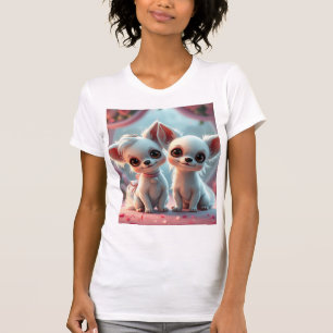 Camiseta Dia Grande de Cupido: Um Casamento De Amor Puppy