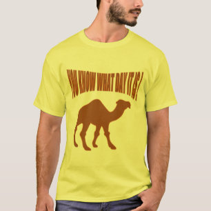 Camiseta dia hump hump com um toque