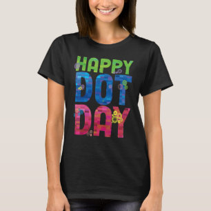 Camiseta Dia Internacional da Bolinhas 2022 Colorida Happ
