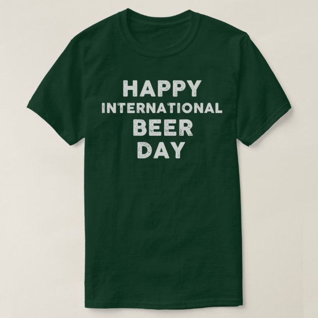 Camiseta Dia Internacional da Cerveja 1 (Frente do Design)