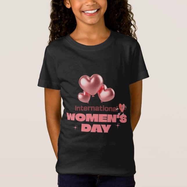 Camiseta Dia Internacional da Mulher (Frente)