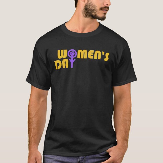 Camiseta Dia Internacional da Mulher 1 (Frente)