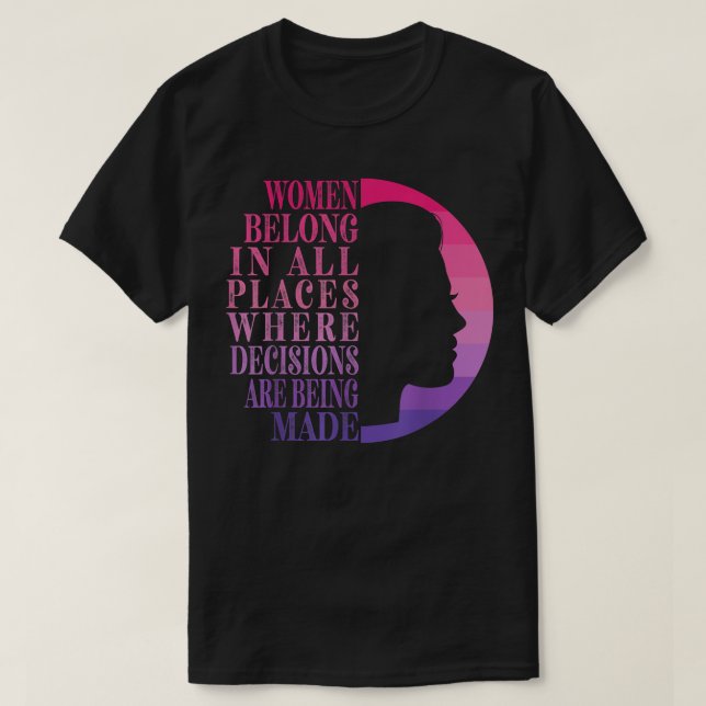 Camiseta Dia Internacional Da Mulher 2022 As Mulheres Perte (Frente do Design)