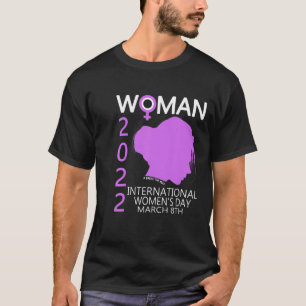 Camiseta Dia Internacional da Mulher 2022 Igualdade entre H