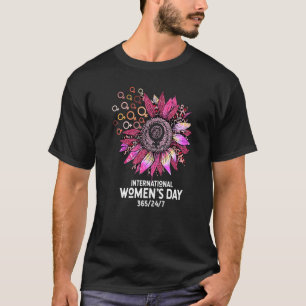 Camiseta Dia Internacional da Mulher 2022 Igualdade entre H