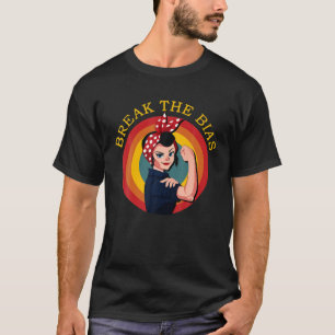 Camiseta Dia Internacional da Mulher 2022 Igualdade entre H