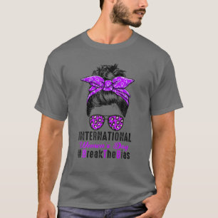 Camiseta Dia Internacional da Mulher 2022 Quebre O Viés 8 M