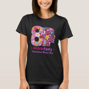 Camiseta Dia Internacional da Mulher 2023 Adotar Mães de Eq