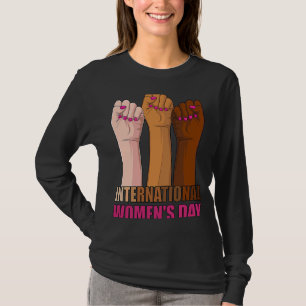 Camiseta Dia Internacional da Mulher 2023 Igualdade entre H