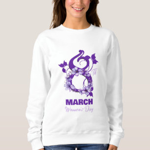 Camiseta Dia Internacional da Mulher 2025, 8 de março Flora