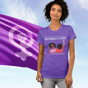 Camiseta Dia Internacional da Mulher 2025, Aceleração da Aç