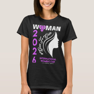 Camiseta Dia internacional da mulher 2026 março 8 empoderan
