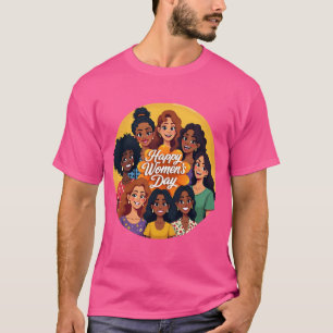 Camiseta Dia Internacional da Mulher, 8 de março