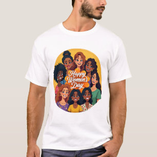Camiseta Dia Internacional da Mulher, 8 de março