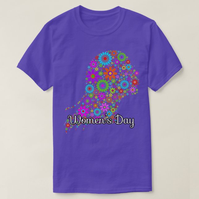 Camiseta Dia Internacional da Mulher 8 de março de 2022 Prê (Frente do Design)