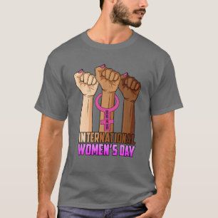 Camiseta Dia Internacional da Mulher 8 de março Dia 2