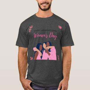 Camiseta Dia Internacional da Mulher História Mês