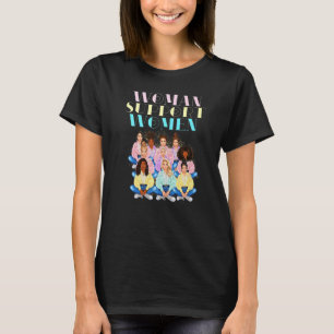 Camiseta Dia Internacional da Mulher História Mês de Amor