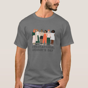Camiseta Dia Internacional da Mulher IWD 2022 Todas as Mulh