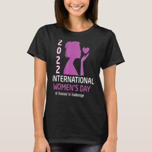 Camiseta Dia Internacional Da Mulher Opta Por Desafiar 2022