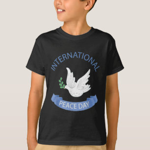 Camiseta Dia Internacional Da Paz Na Terra Dia C Da Paz