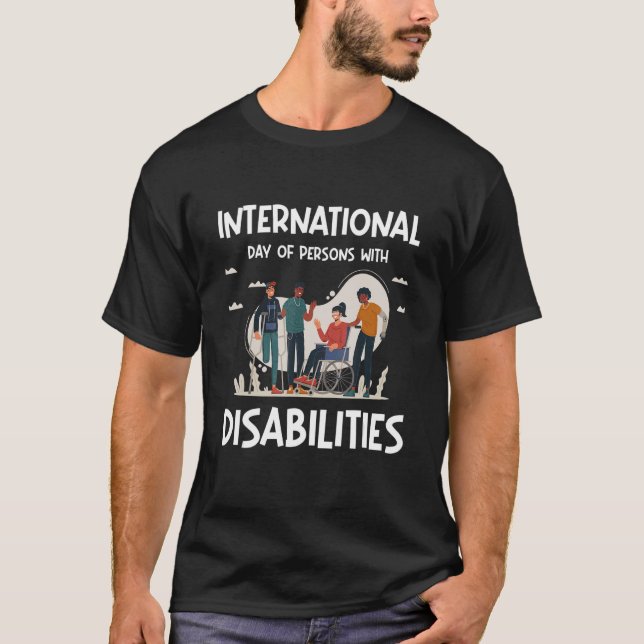 Camiseta Dia Internacional Da Pessoa Com Deficiência (Frente)