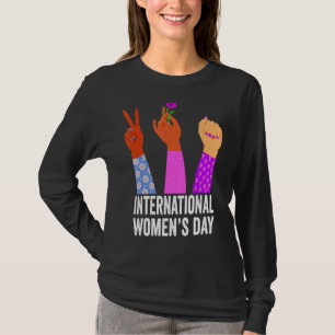 Camiseta Dia Internacional das Mulheres 2022 Quebra o viés 