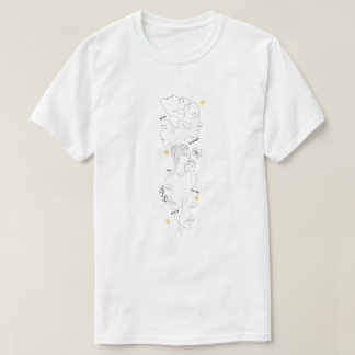 Camiseta Dia Internacional das Mulheres Arte Minimalista
