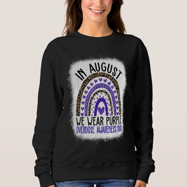 Camiseta Dia Internacional de Conscientização sobre Overdos (Frente)