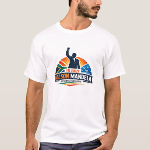 Camiseta Dia Internacional de Nelson Mandela