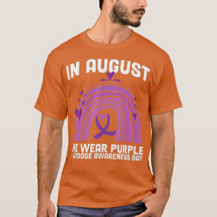 Camiseta Dia Internacional de Sensibilização para a Sobredo