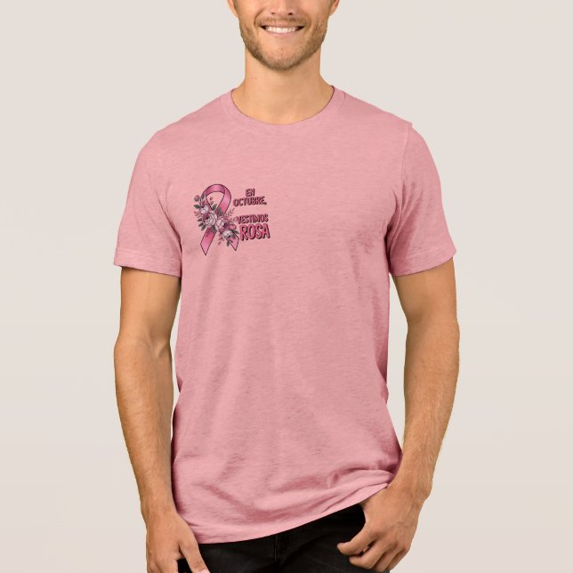 Camiseta Día internacional del Cáncer de Mama (Frente)