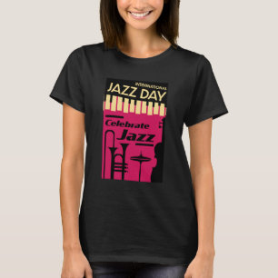 Camiseta Dia Internacional do Jazz 30 de abril