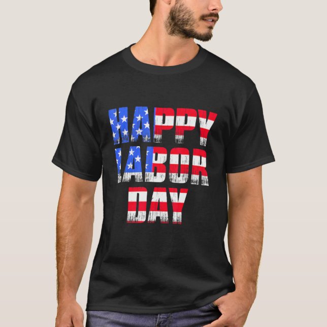 Camiseta Dia Internacional do Trabalho Feliz Dia 2 do Traba (Frente)