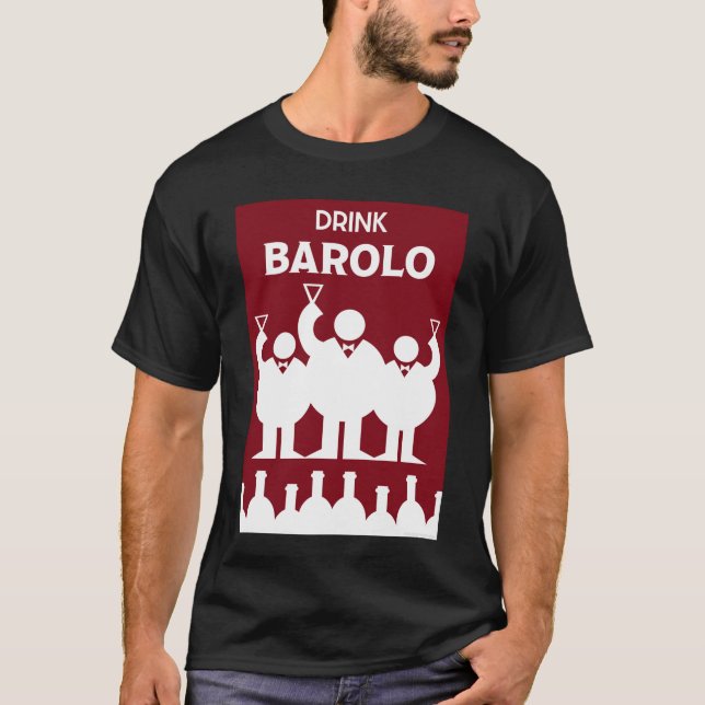 Camiseta Dia Internacional do Vinho Barolo (Frente)