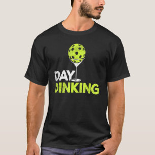 Camiseta Dia Jantar Polegadas Homens Dink da Bola de Picles