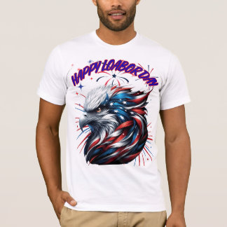 Camiseta DIA LABOR patriótico feliz