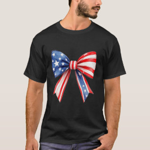 Camiseta Dia Memorial 2025 Arco De Bandeira Dos Eua Coquett