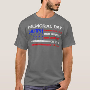 Camiseta Dia Memorial Murph Militar dos EUA