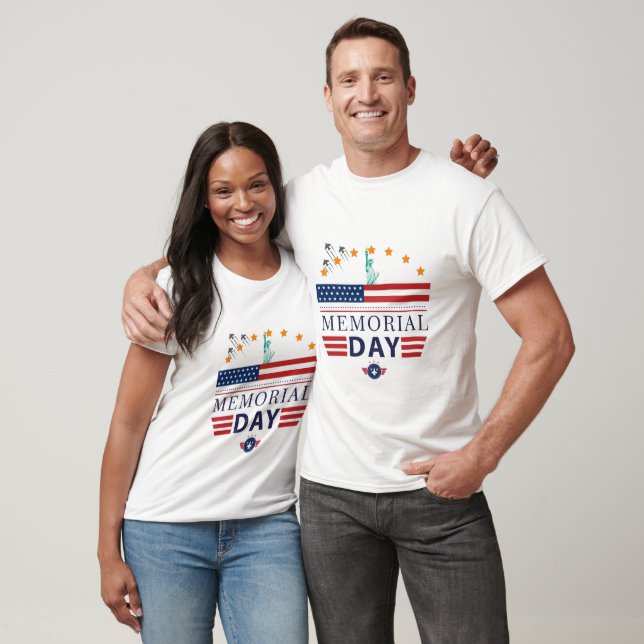 Camiseta Dia memorial|usa|30 May (Unissex)