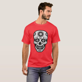 Camiseta Dia Mexicano do Crânio do Açúcar Morto