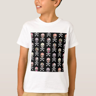 Camiseta Dia Mexicano do Crânio do Morto