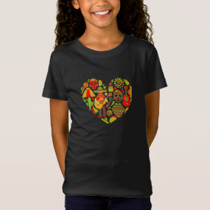 Camiseta Dia mexicano do México inoperante