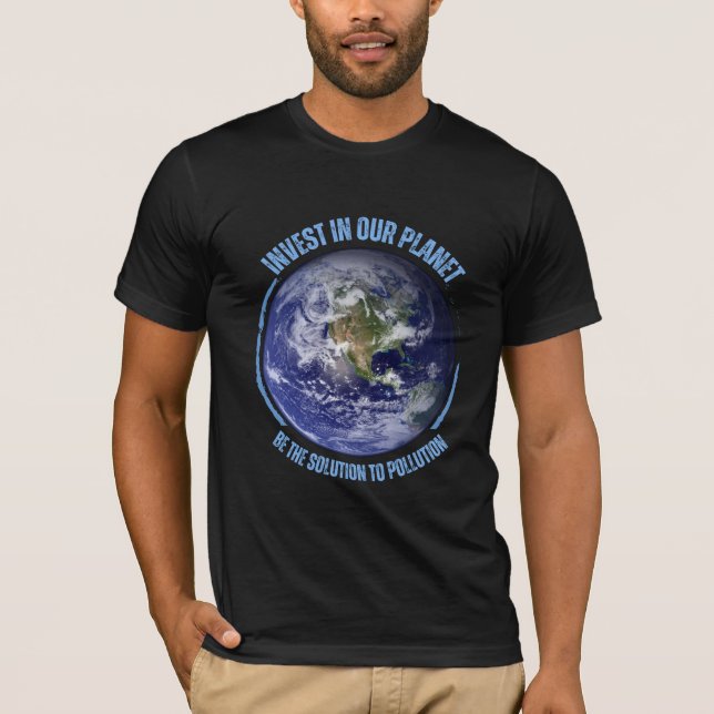 Camiseta Dia Moderno da Mãe Terra (Frente)