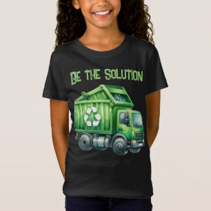 Camiseta Dia Mundial 22 De Abril O Caminhão Reciclar É A So