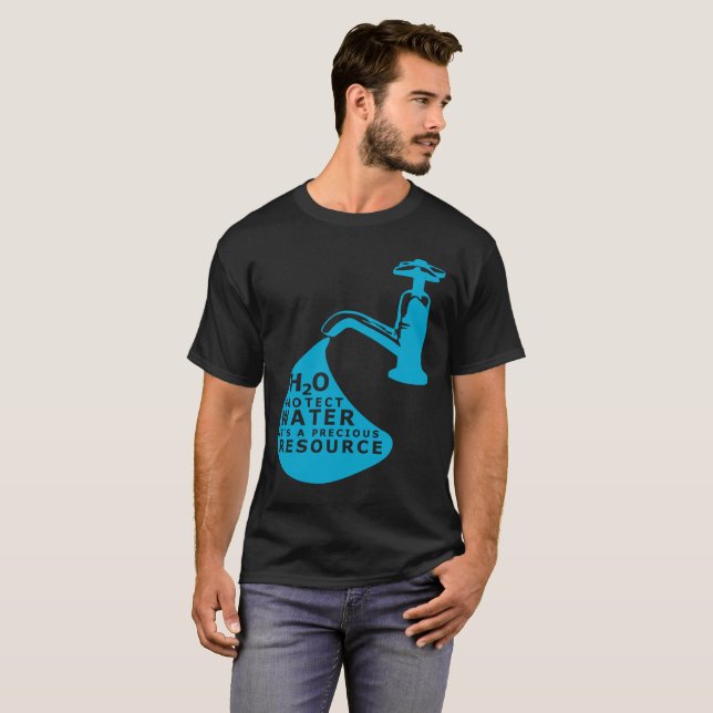 Camiseta Dia Mundial da Água (Frente Completa)